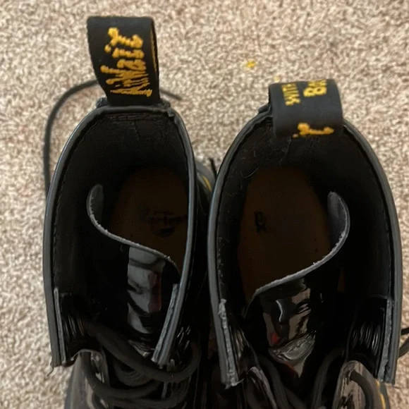Dr. Martins, black, shiny - Picture 5 of 5